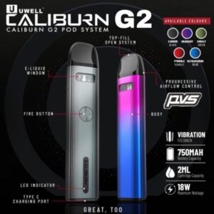 Uwell Caliburn G2 18W Pod System