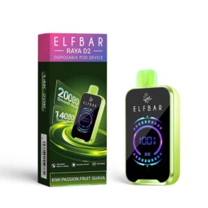 ELFBAR RAYA D2 KIWI PASSION FRUIT GUAVA