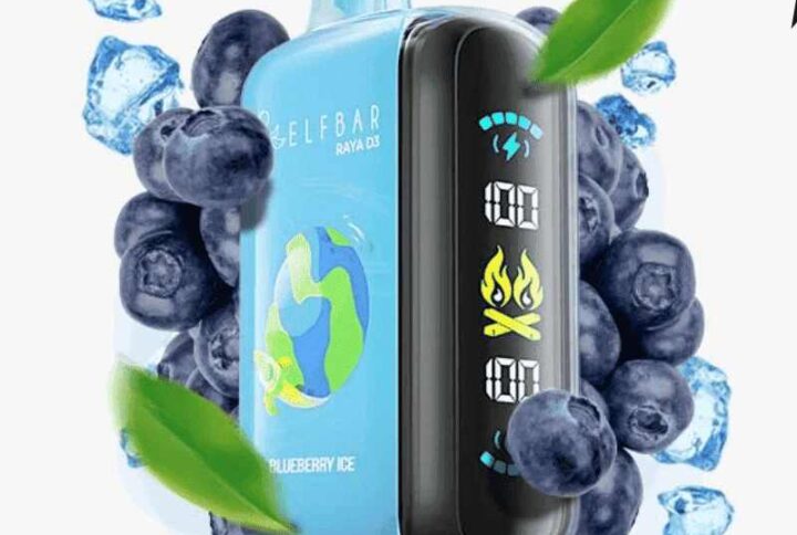 Elf Bar Raya D3 Blueberry Ice – 25000