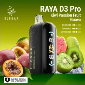 Elf Bar Raya D3 Pro – Kiwi Passion Fruit Guava