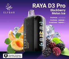 Elf Bar Raya D3 Pro 30 K – Blackberry Melon Ice