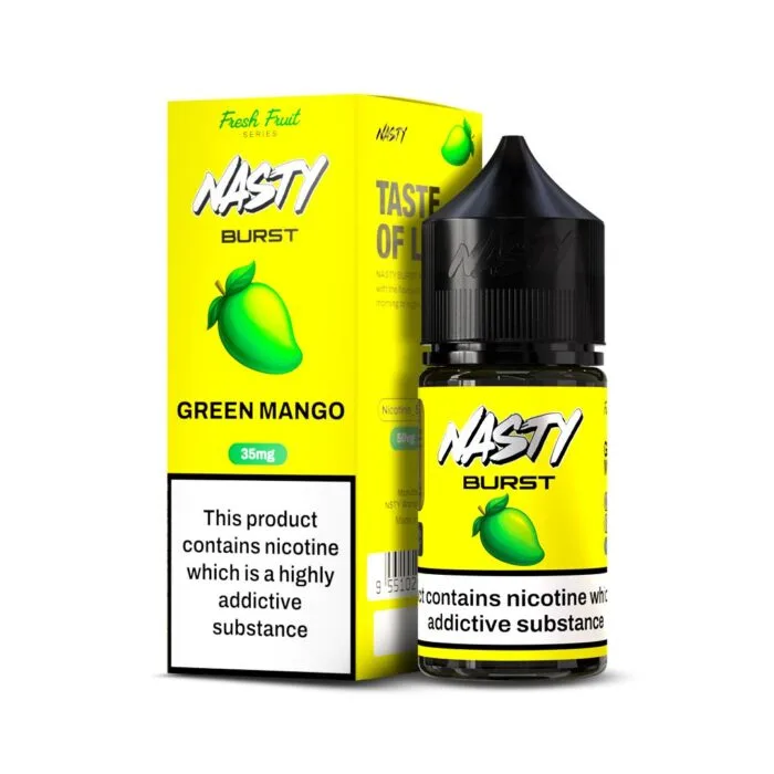 Nasty Burst Nic salts Green Mango