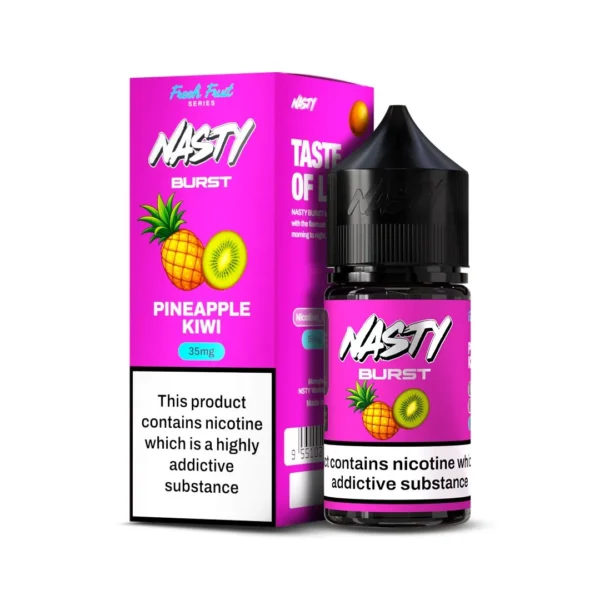 Nasty Burst Nic salts Pineapple Kiwi