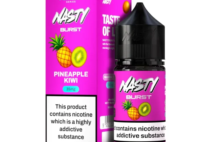 Nasty Burst Nic salts Pineapple Kiwi
