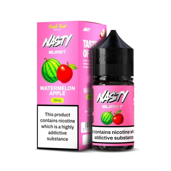 Nasty Burst Nic salts Watermelon Apple