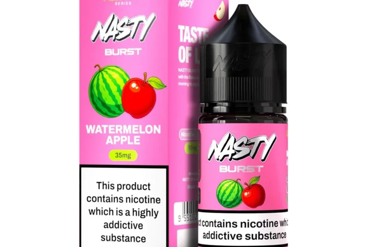 Nasty Burst Nic salts Watermelon Apple
