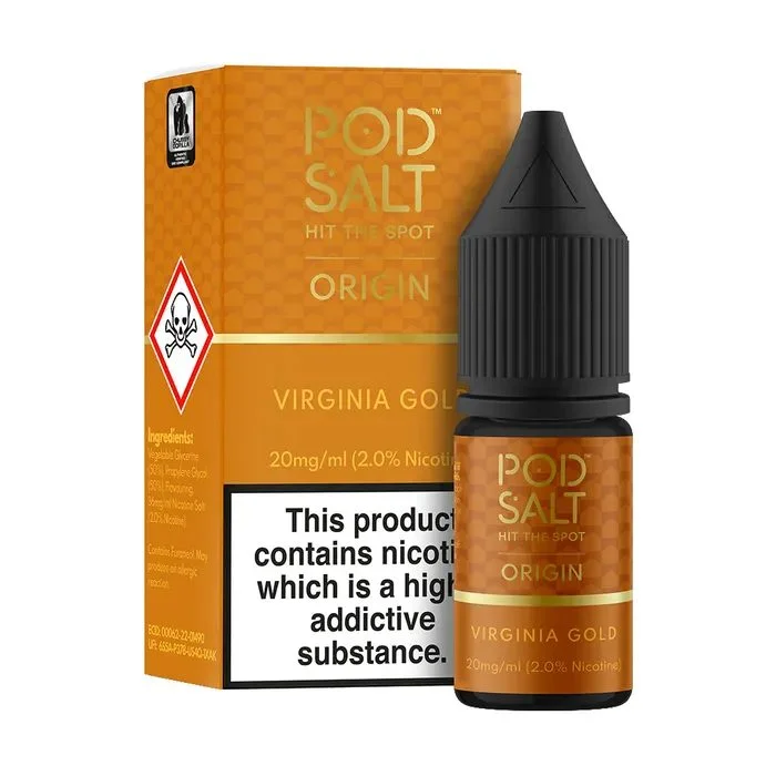 POD SALT Virginia Gold NICOTINE SALT