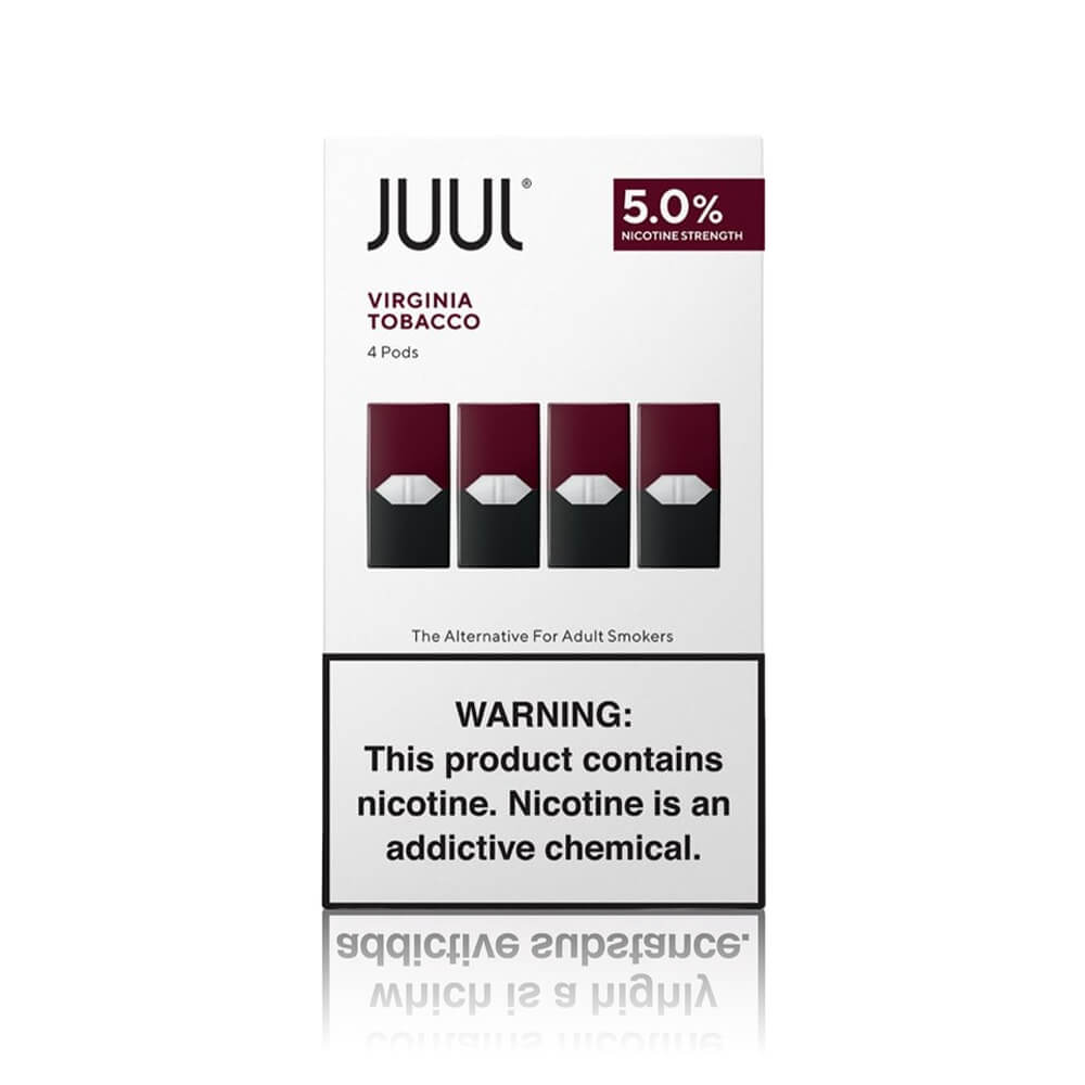 JUUL Pods Virginia Tobacco 5%