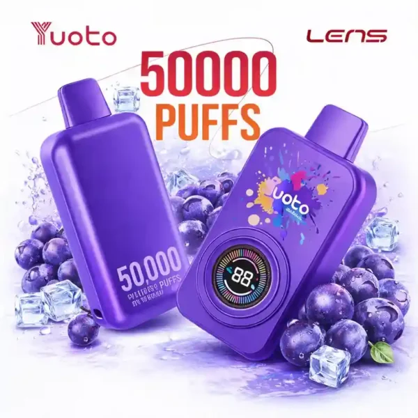 Youto Lens 50K Puffs Grape Ice