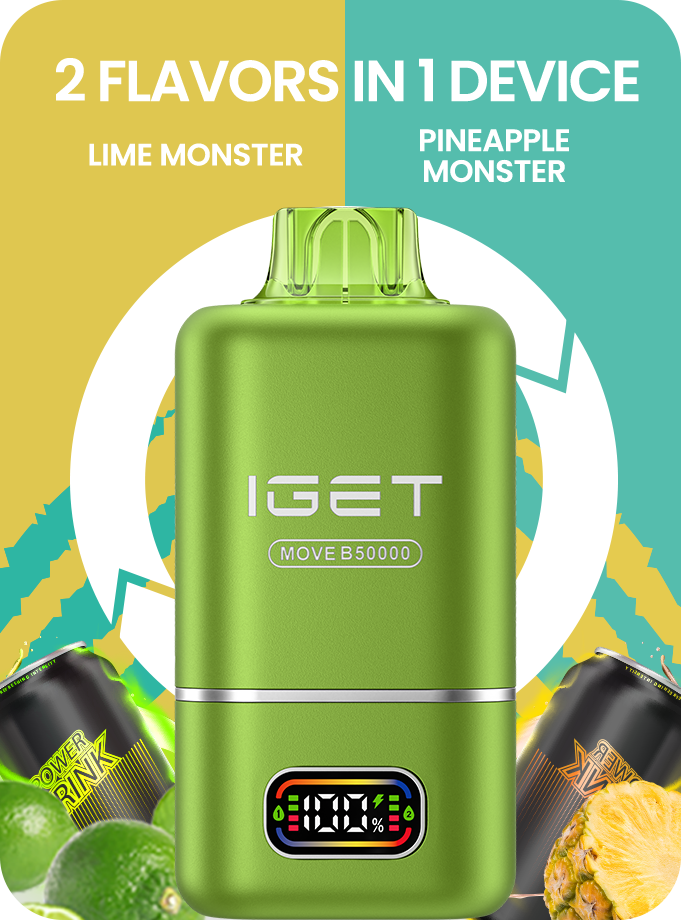 IGET MOVE B50000 Lime Monster + Pineapple Monster