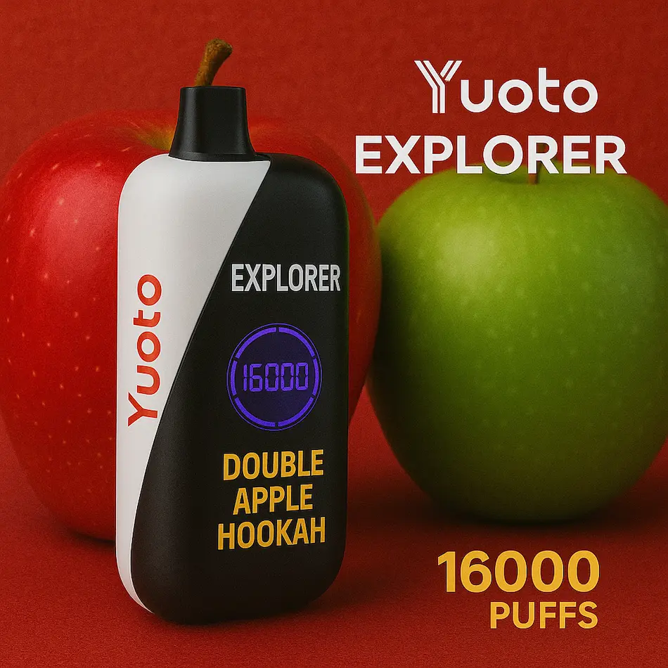 Double Apple Hookah - Yuoto Explorer - 16