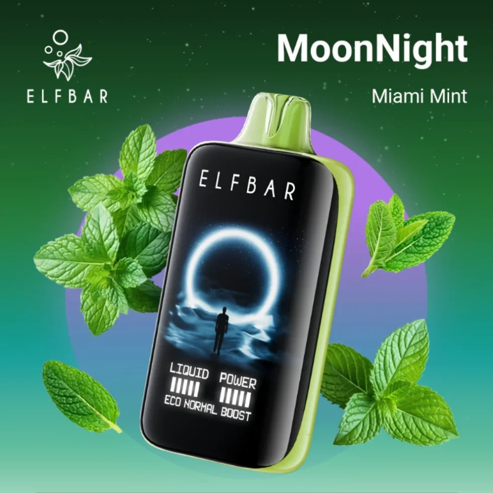 ELF BAR Moon Night 40K Puffs – Miami Mint