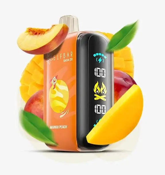 Elf Bar Raya D3 Mango Peach – 25000