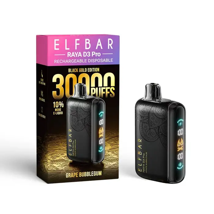 Elf Bar Raya D3 Pro 30 K - Grape Bubblegum