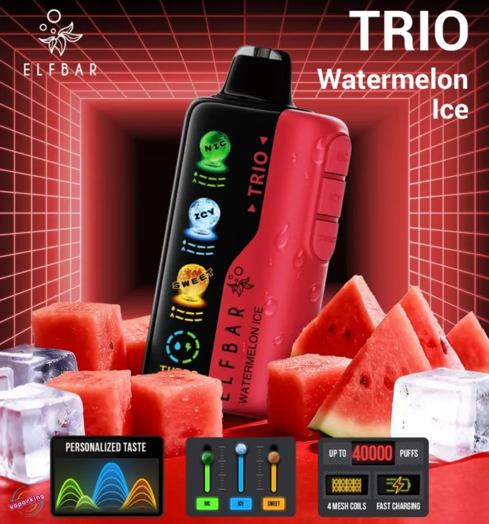 Elf Bar Trio - Watermelon Ice - 40