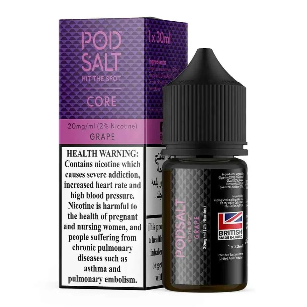 Grape POD SALT Nicotine Salts