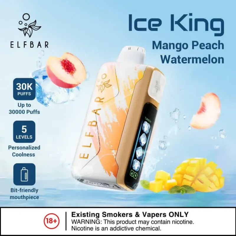 Elf Bar Ice King Mango Peach Watermelon