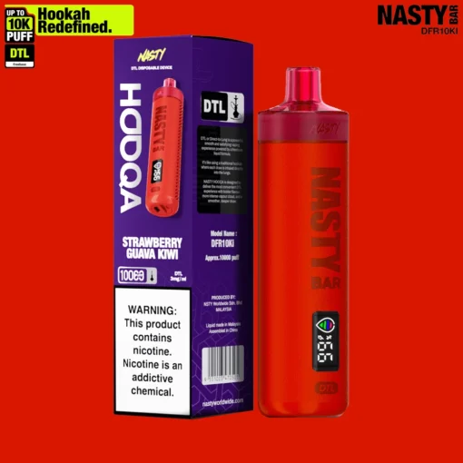 Nasty DTL 10000 Strawberry Guava Kiwi