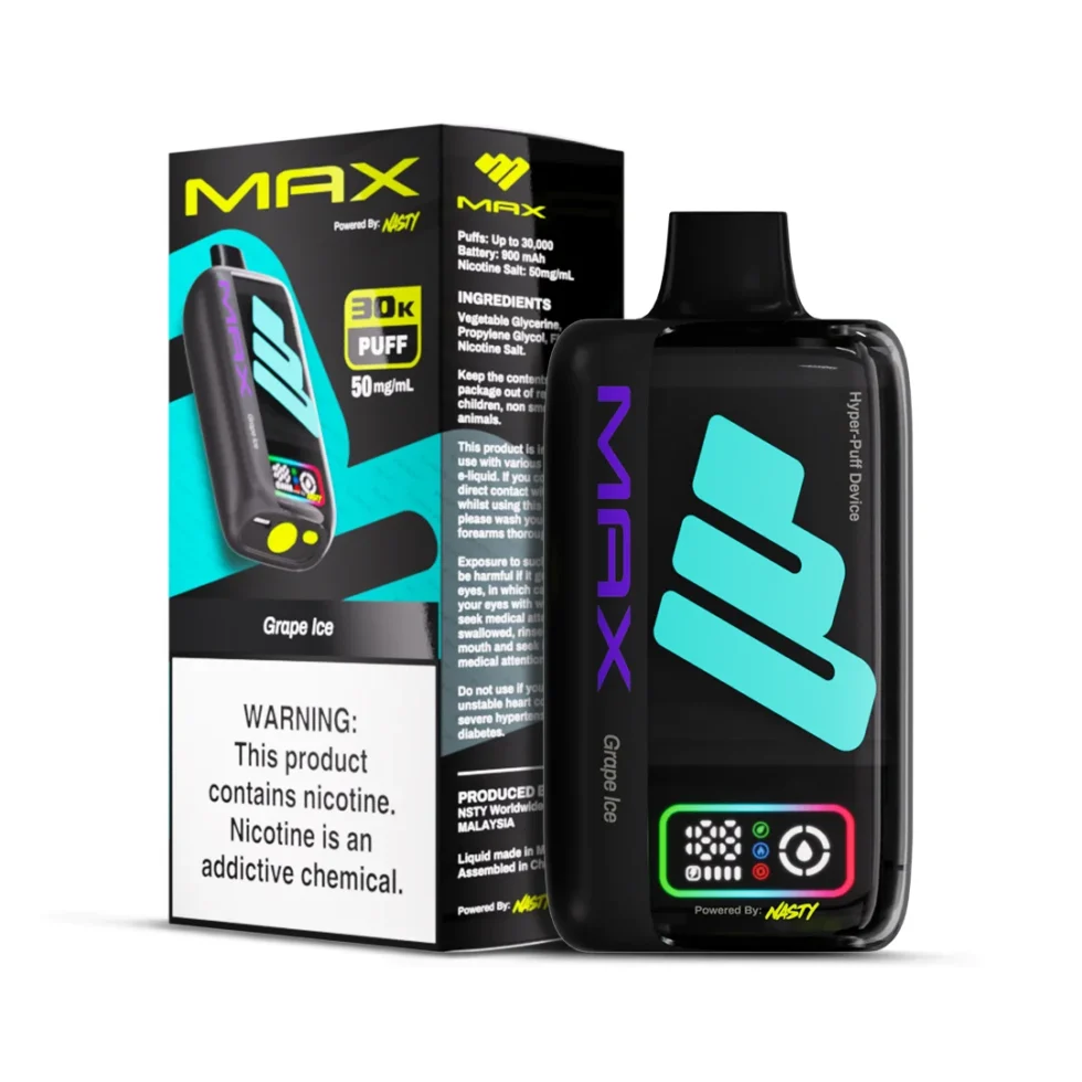 Nasty Max 30K Grape Ice