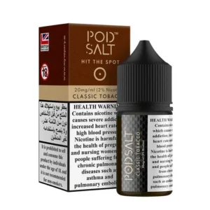 POD SALT Classic Tobacco Nicotine Salt, Classic Tobacco Nic Salt