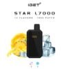 IGET STAR L7000 DISPOSABLE VAPE - PINEAPPLE JUICE ICE