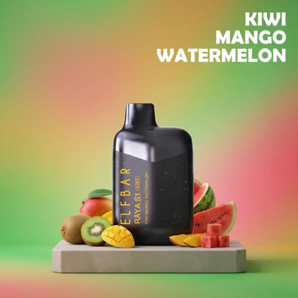 ELF BAR RAYA S1 15K Puffs – Kiwi Mango Watermelon