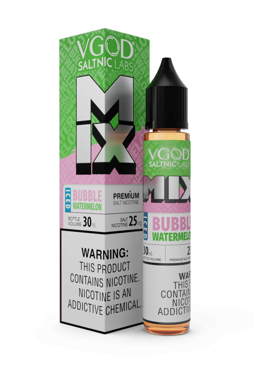 Vgod Nicotine Salt- Iced Bubble Watermelon