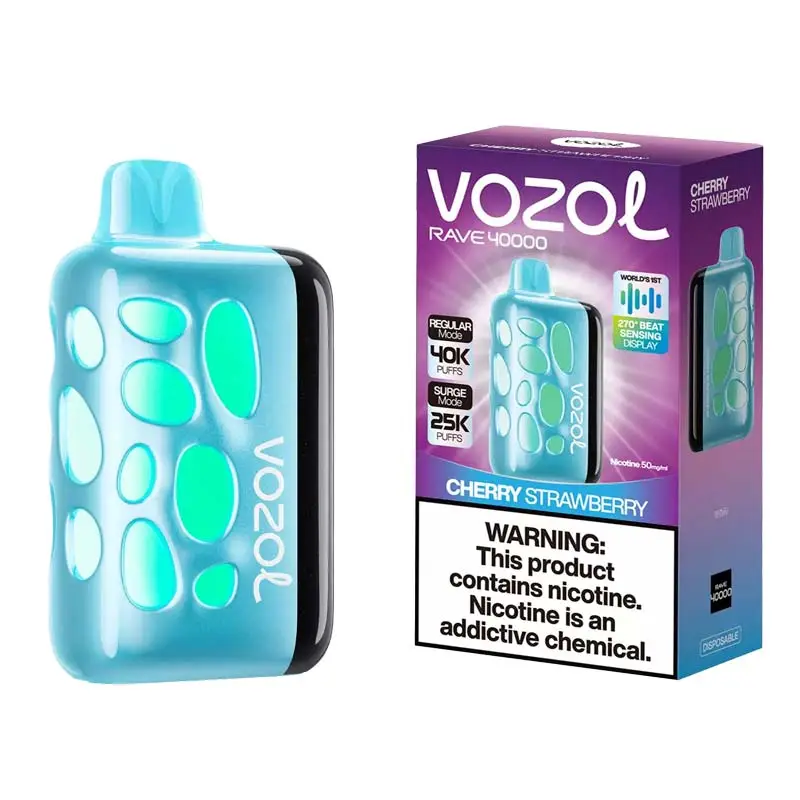 VOZOL Rave – Cherry Strawberry – 40