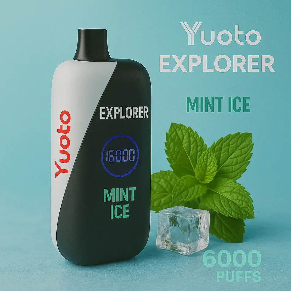 Yuoto Explorer Mint Ice – 16K Puffs
