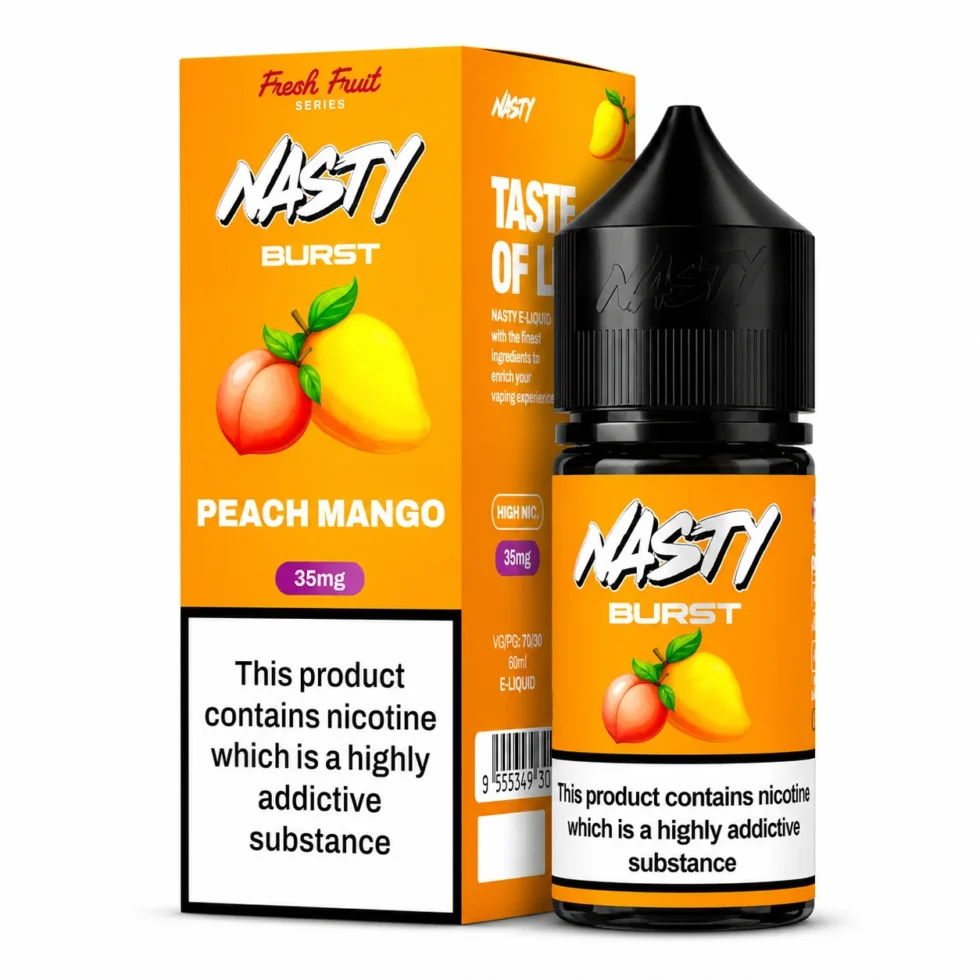 Nasty Burst Peach Mango Nic Salt