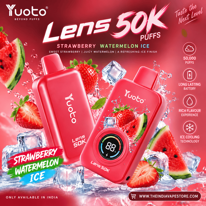Yuoto Lens 50K Puffs - Strawberry Watermelon Ice
