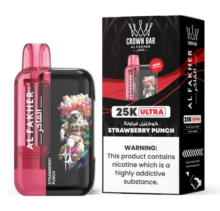 Strawberry Punch – Al Fakher Crown Bar – 25