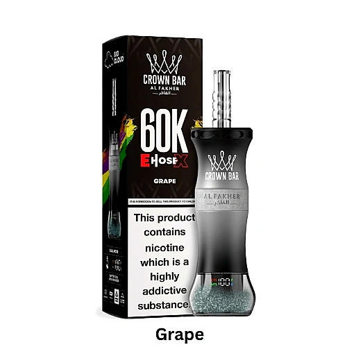 Grape - Al Fakher Crown Bar E-Hose X 60K Puffs