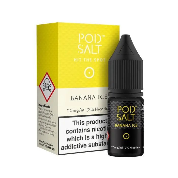 POD SALT Banana Ice Nicotine Salt