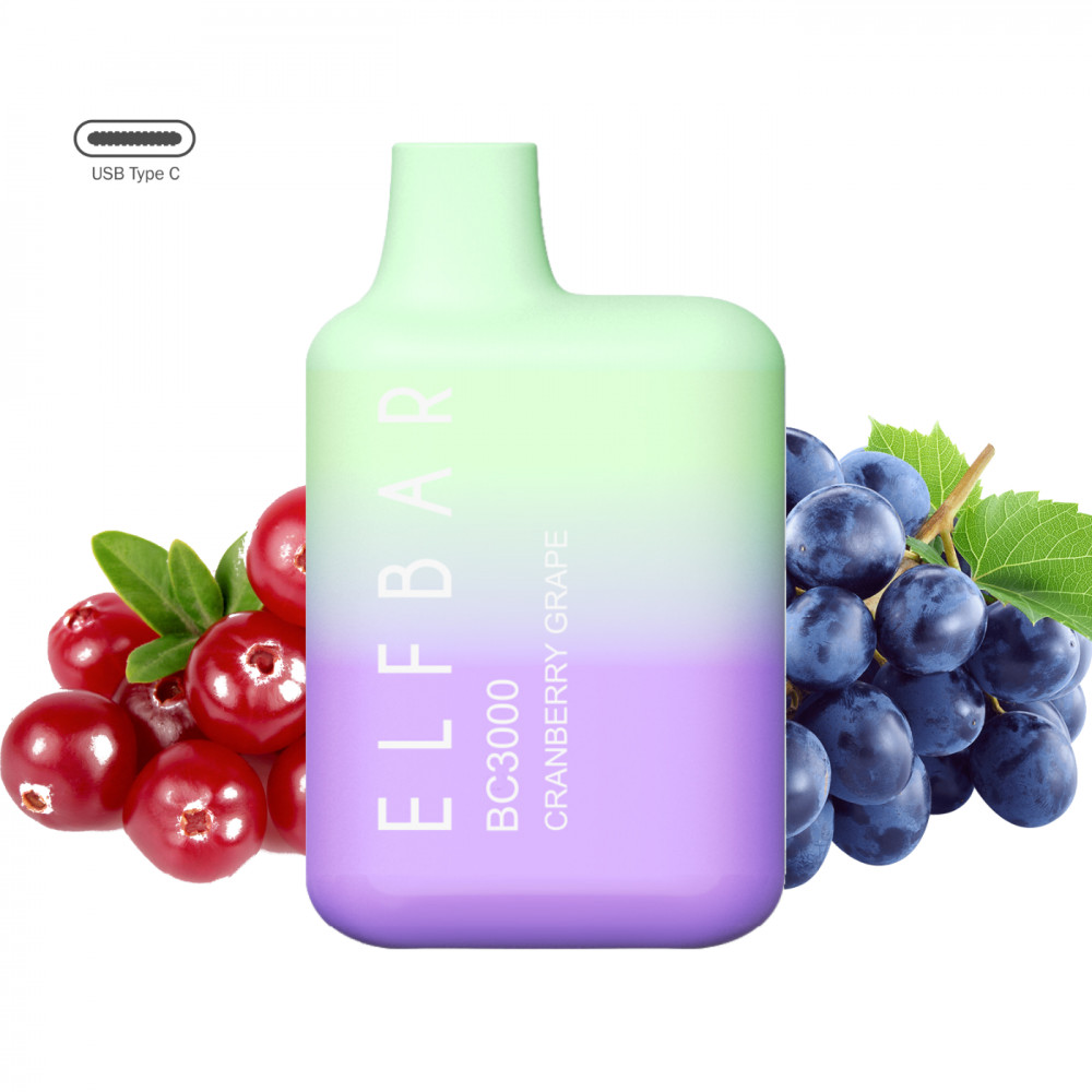 elf-bar-bc3000-cranberry-grape-50mg-nicotine-disposable-vape-rechargeable