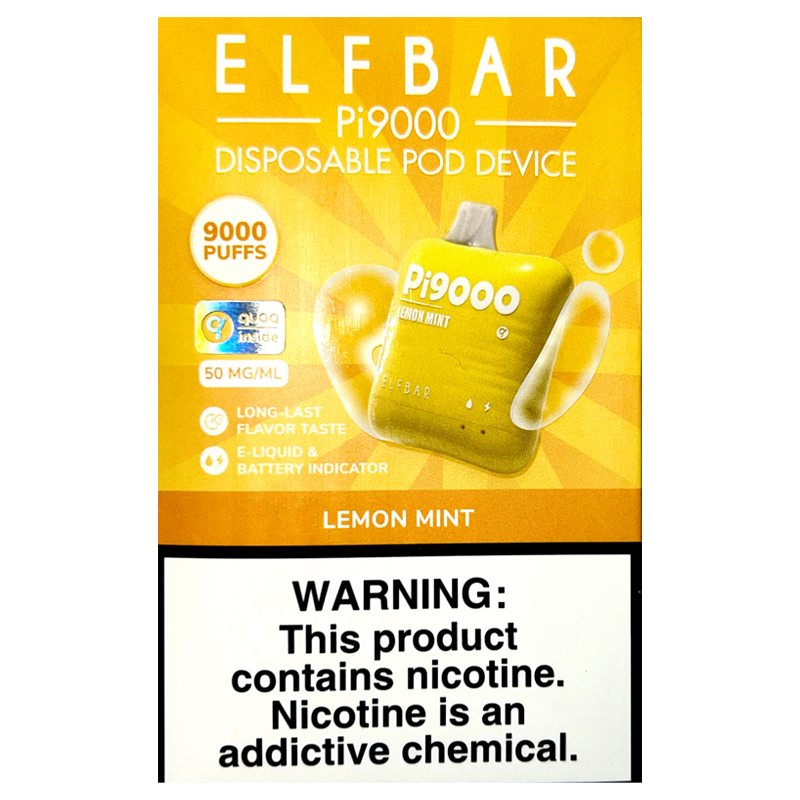 ELF BAR Pi9000 – Lemon Mint