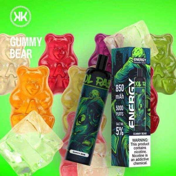 Gummy Bear By KK Energy 5000 Puffs