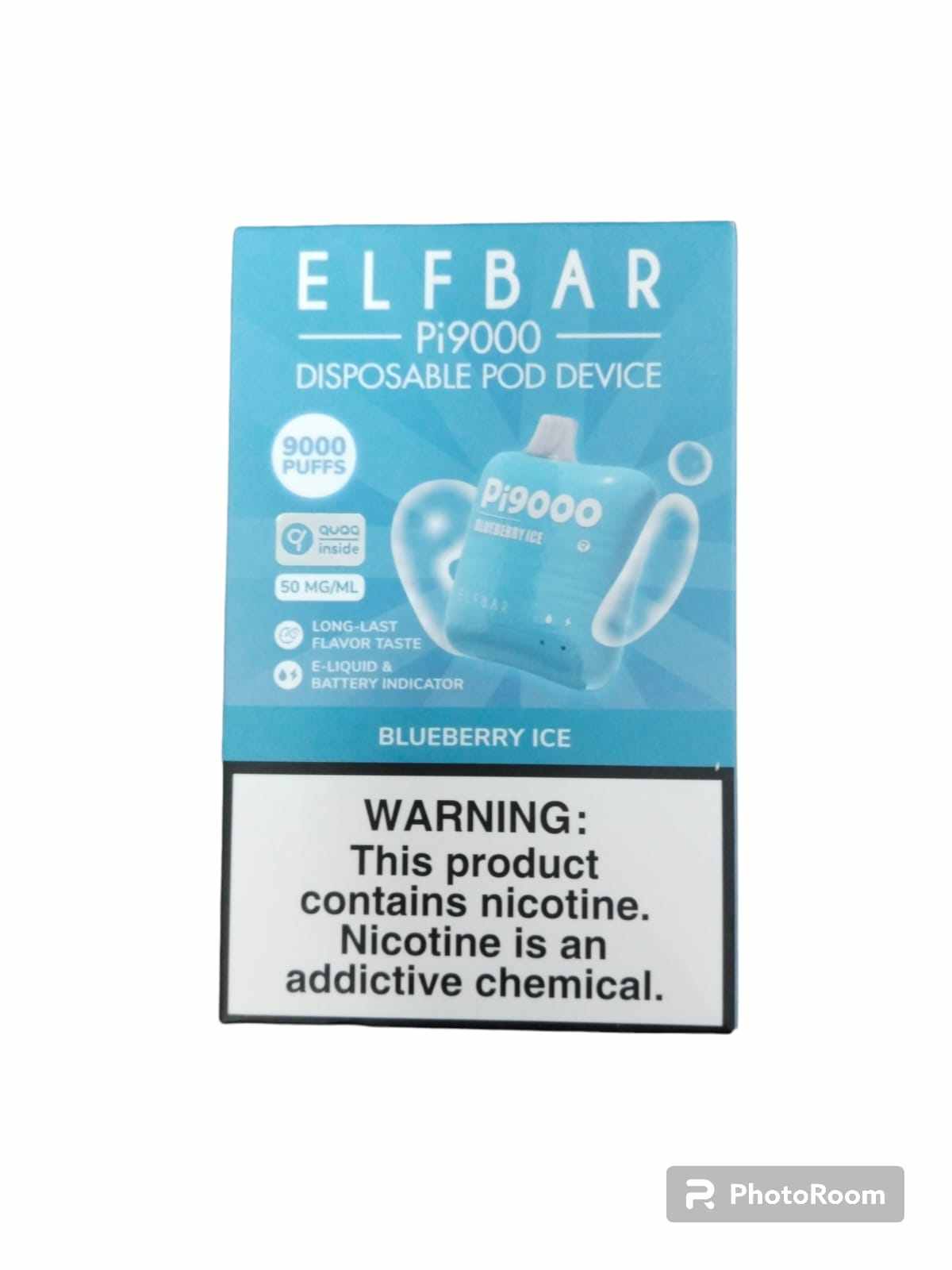 ELF BAR Pi9000 – Blueberry ice